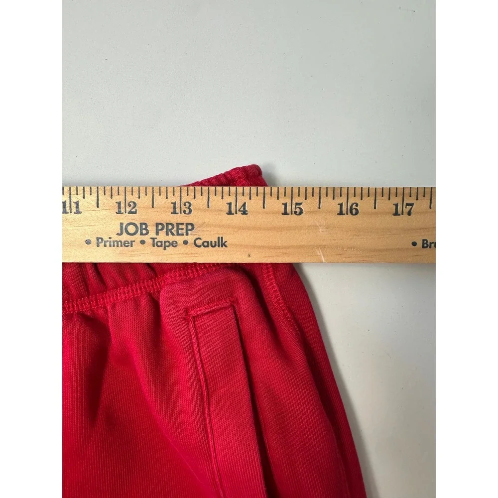 Jordan Dri-FIT Mens Joggers Red Fleece Sweatpants Jumpman Size Medium